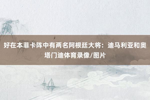 好在本菲卡阵中有两名阿根廷大将：迪马利亚和奥塔门迪体育录像/图片