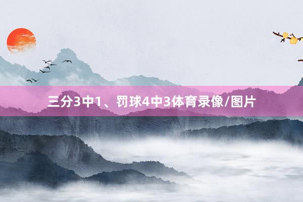 三分3中1、罚球4中3体育录像/图片